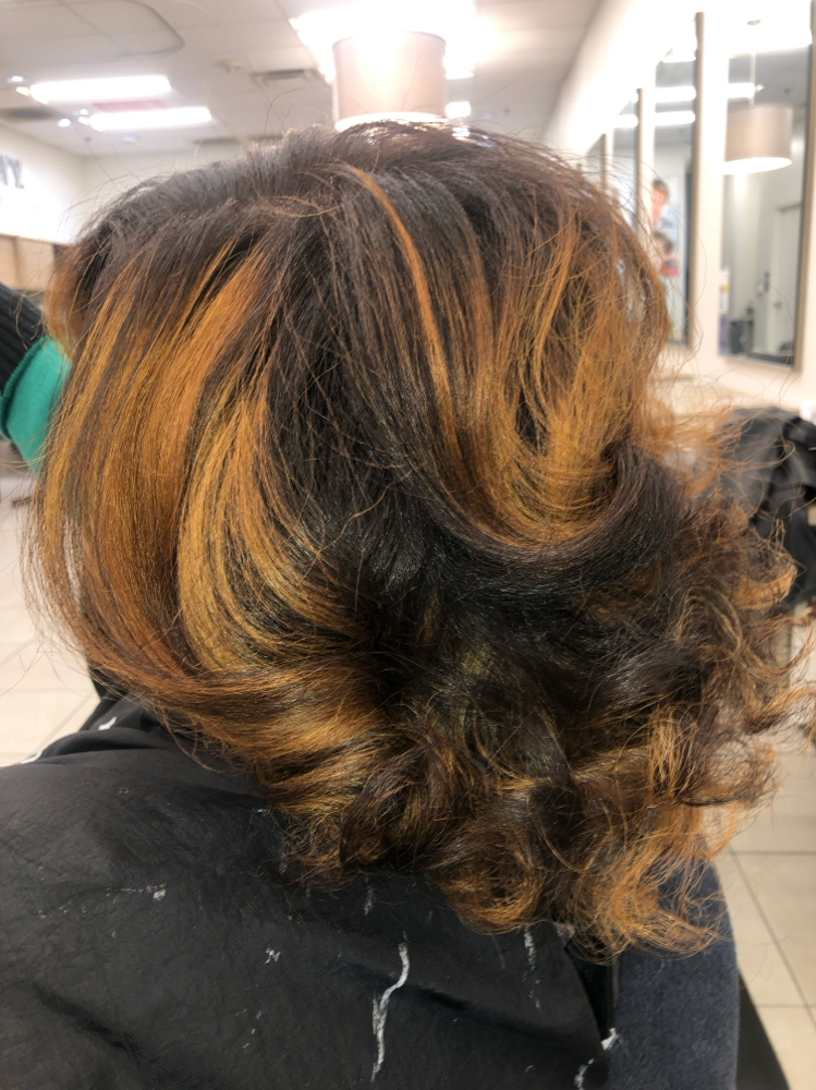 Balayage Hair Painting