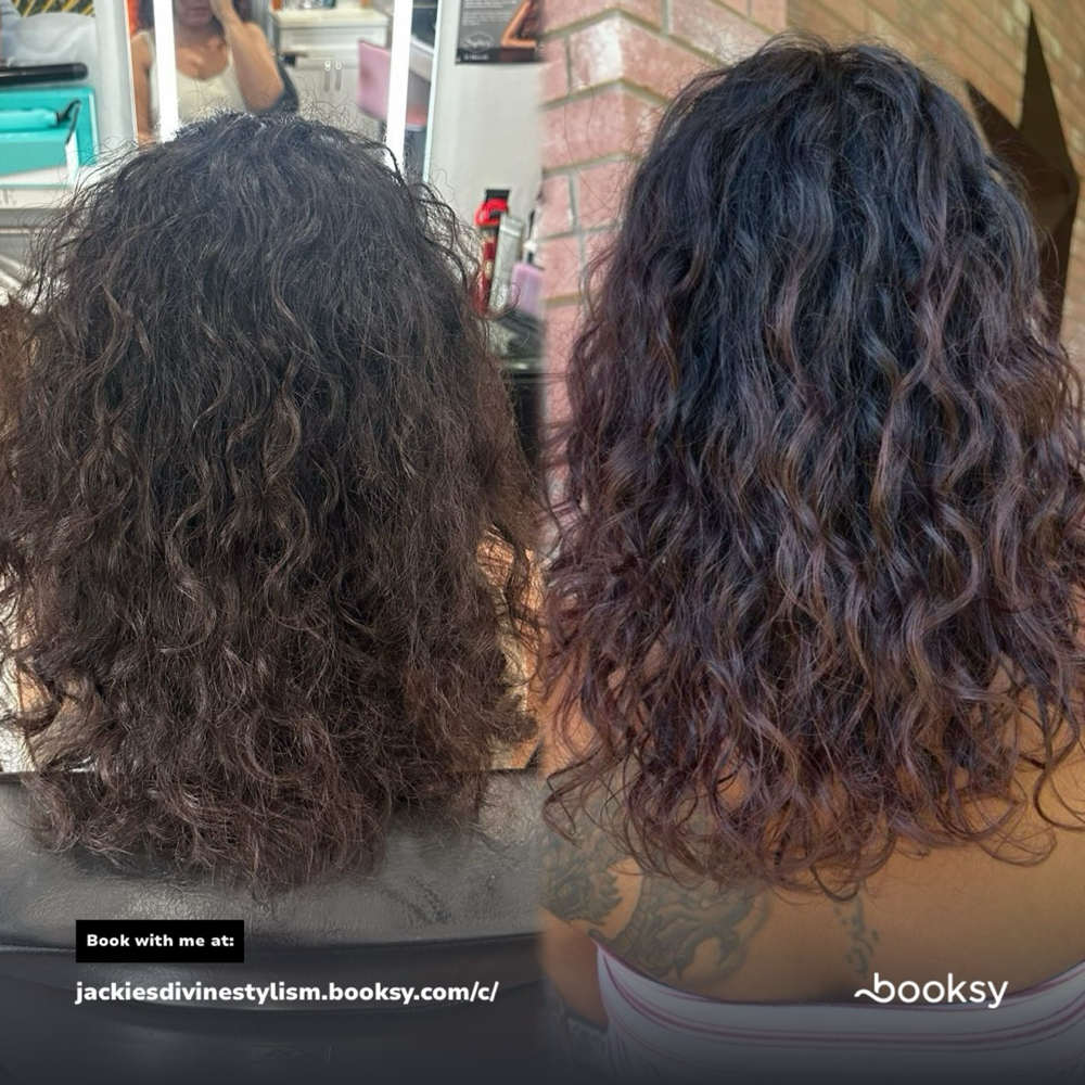 Mineral Defrizz Treatment at Jackie’s Divine Stylism The Art of Extensions & Beauty in Live Oak, TX