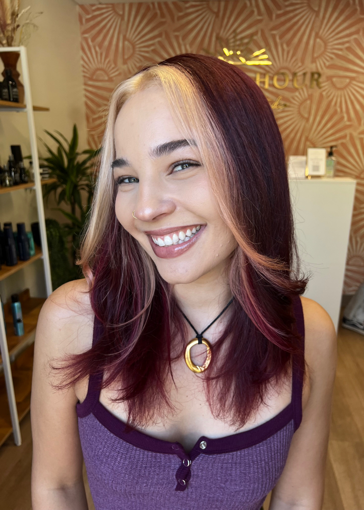Mini Blonding + Haircut