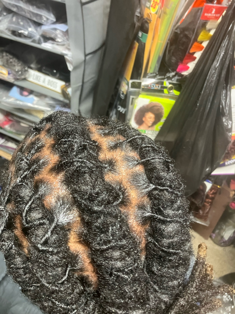 Retwist No Shampoo Half Head