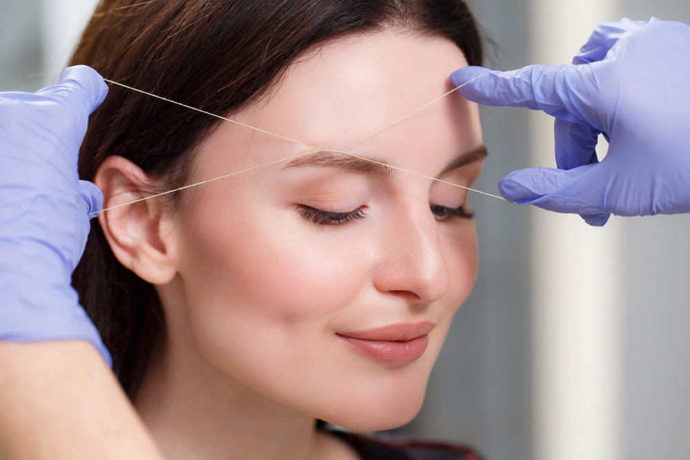 Threading at Ahedo Beauty Studio in Brownsville, TX