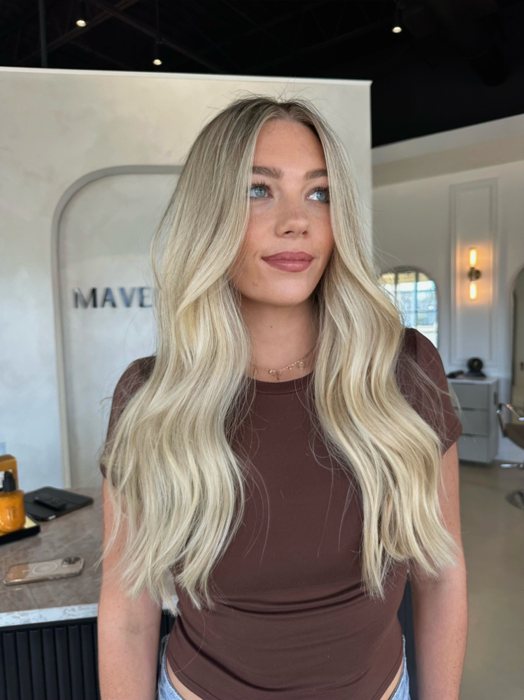 Partial highlight package at Taylar Lee Hair in Nashville, TN