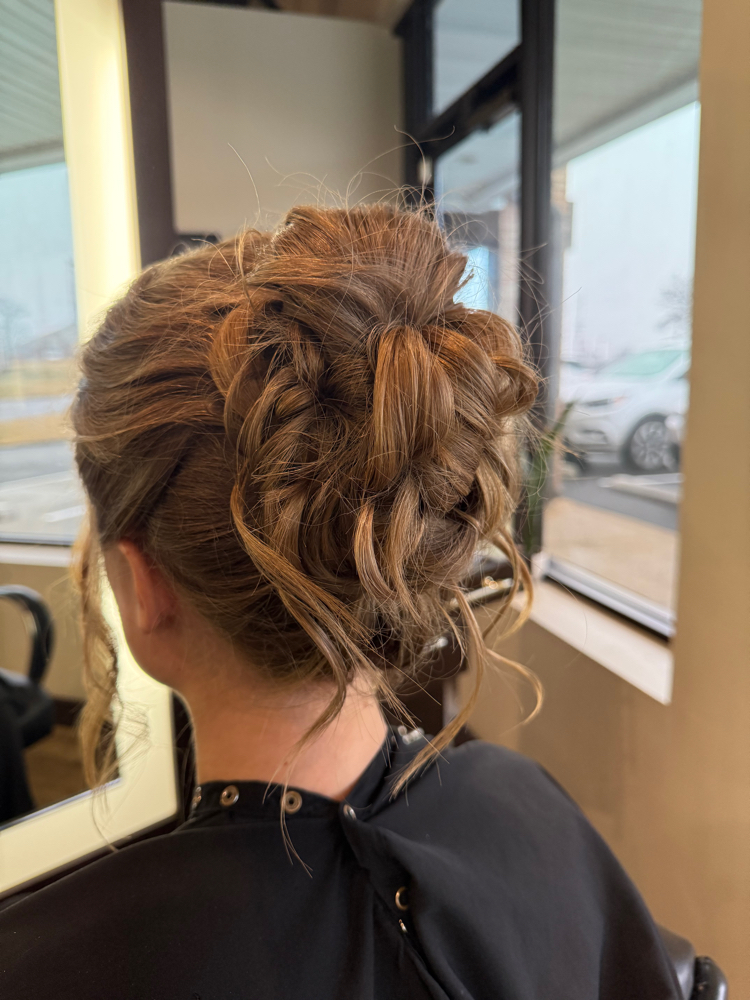 Bridal Style/ Updo at BeautybyNatalie in Bonne Terre, MO