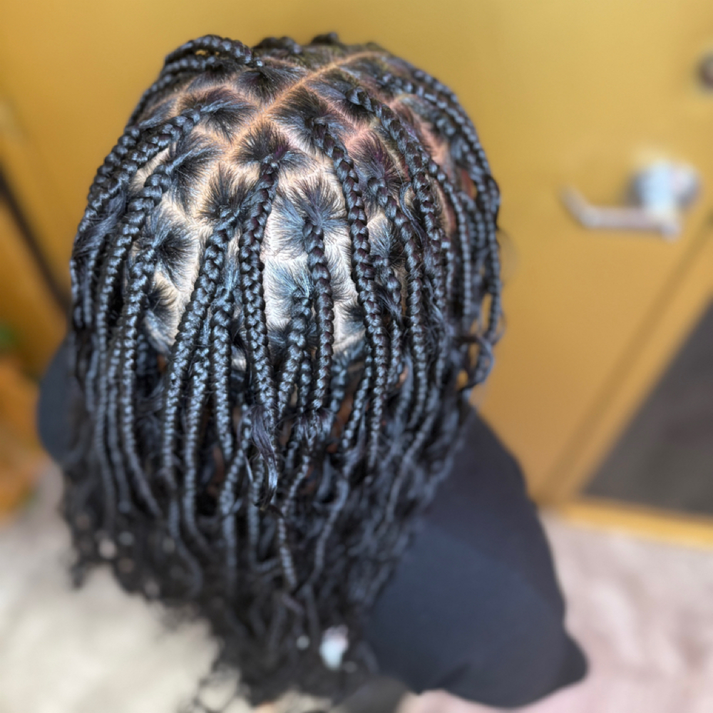 Kids Knotless Box Braids