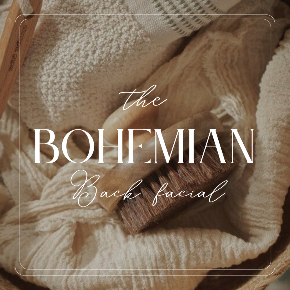 The Bohemian Back Facial at Bohemian Embers Esthetics in Nazareth, PA
