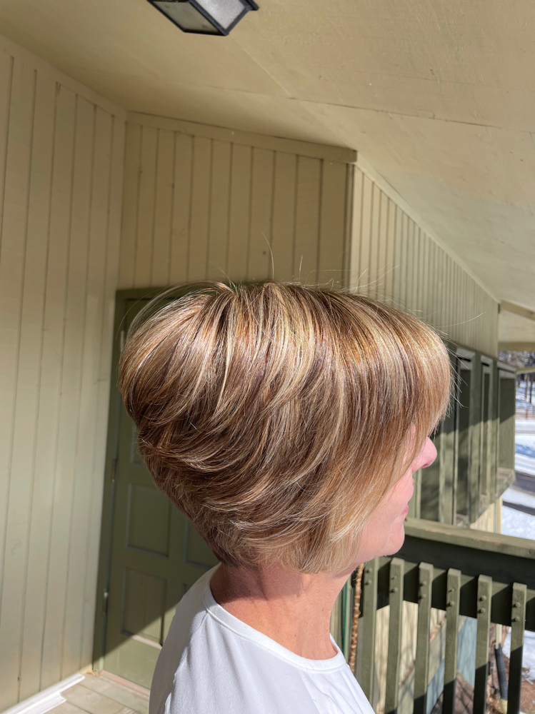 Root Touch Up, Highlight And Cut