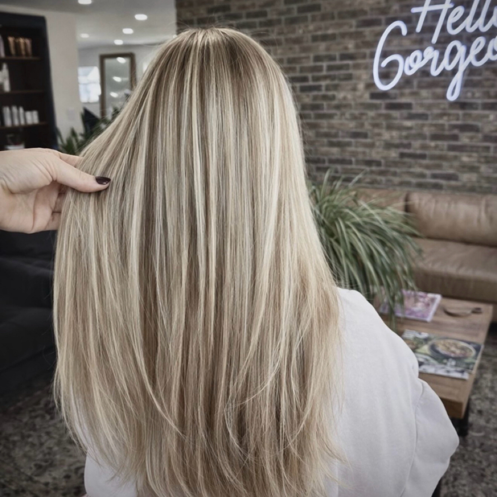 Custom Blonding at rootedbymads in Ohio, OH