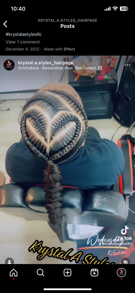 Feedin Braided Ponytail