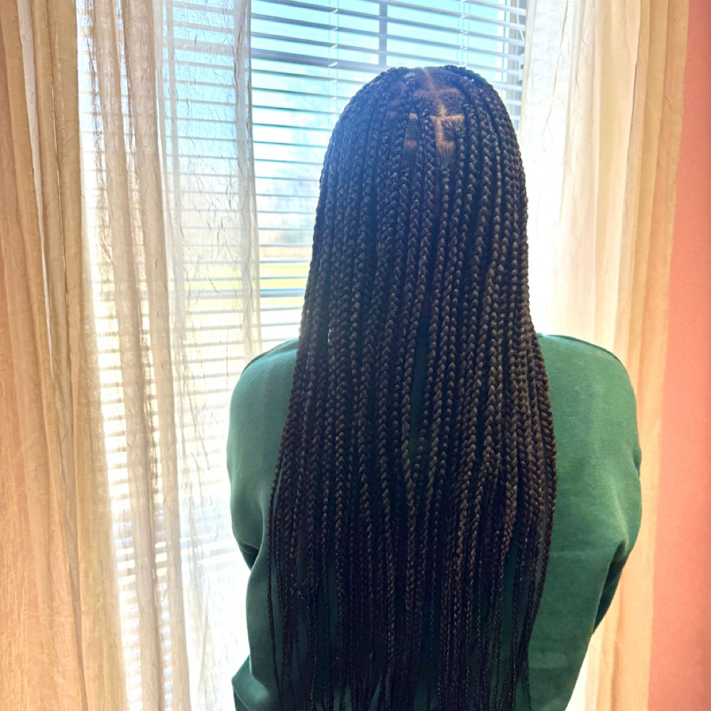 Medium Knotless Braids at Shanelle Luxe Studio in Montgomery, AL