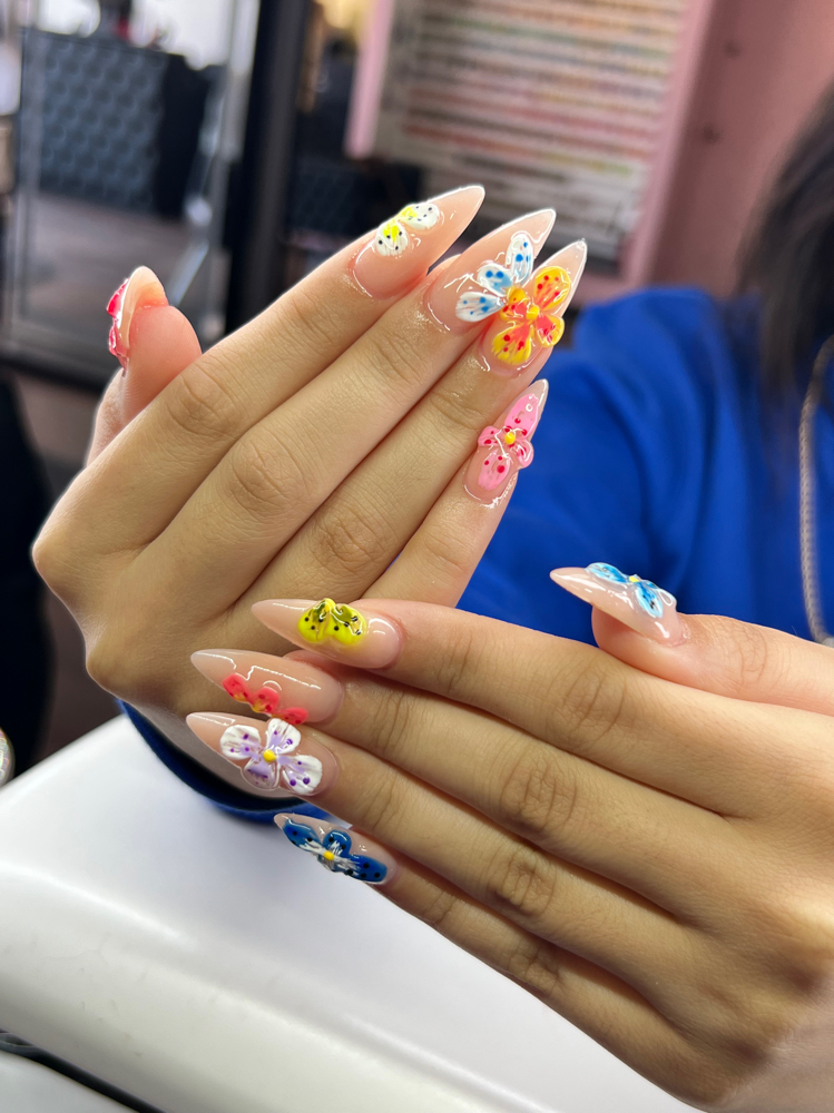 Acrylic Fill w/Specialty Art