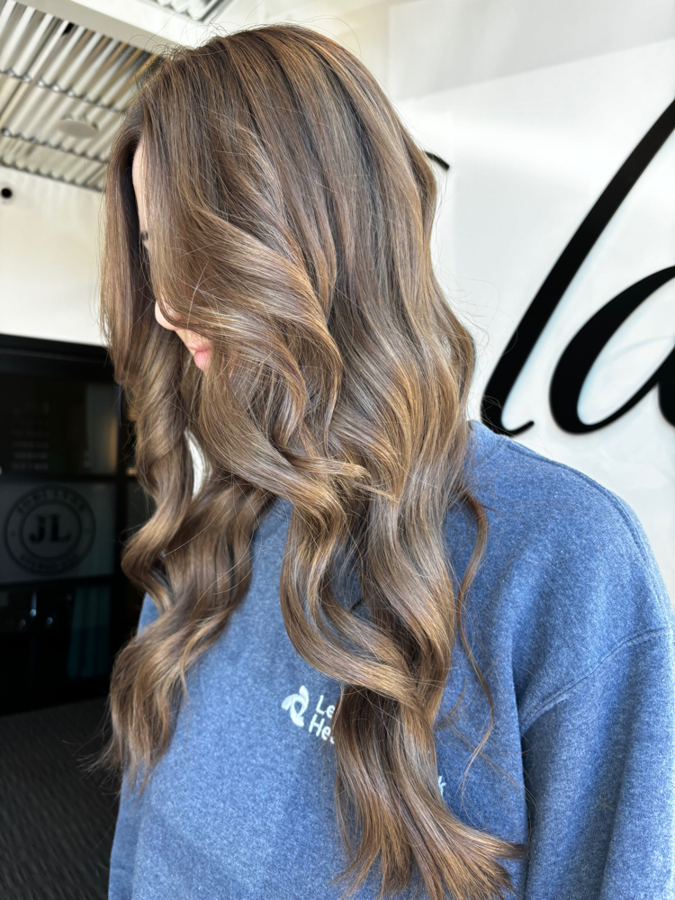 Color Glaze & Blow Dry