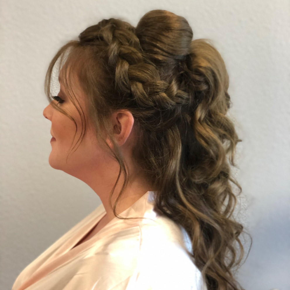 Updo Styling at MUSE Beauty Lounge in Taylor, TX