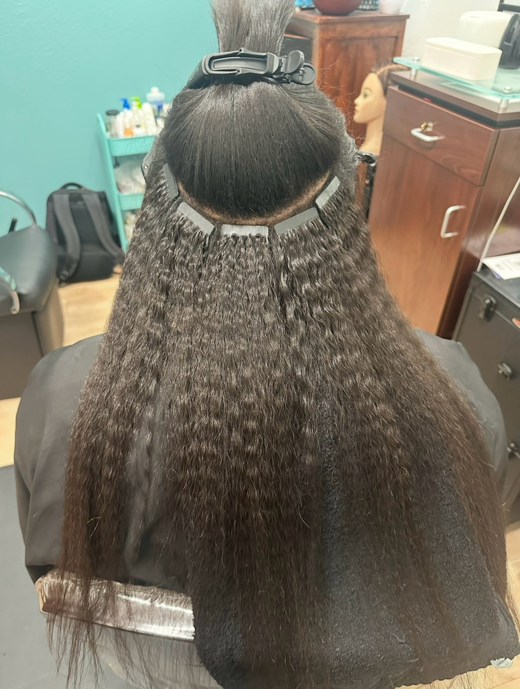Tape-In Removal at Make Me Beauty, LLC in Roswell, GA
