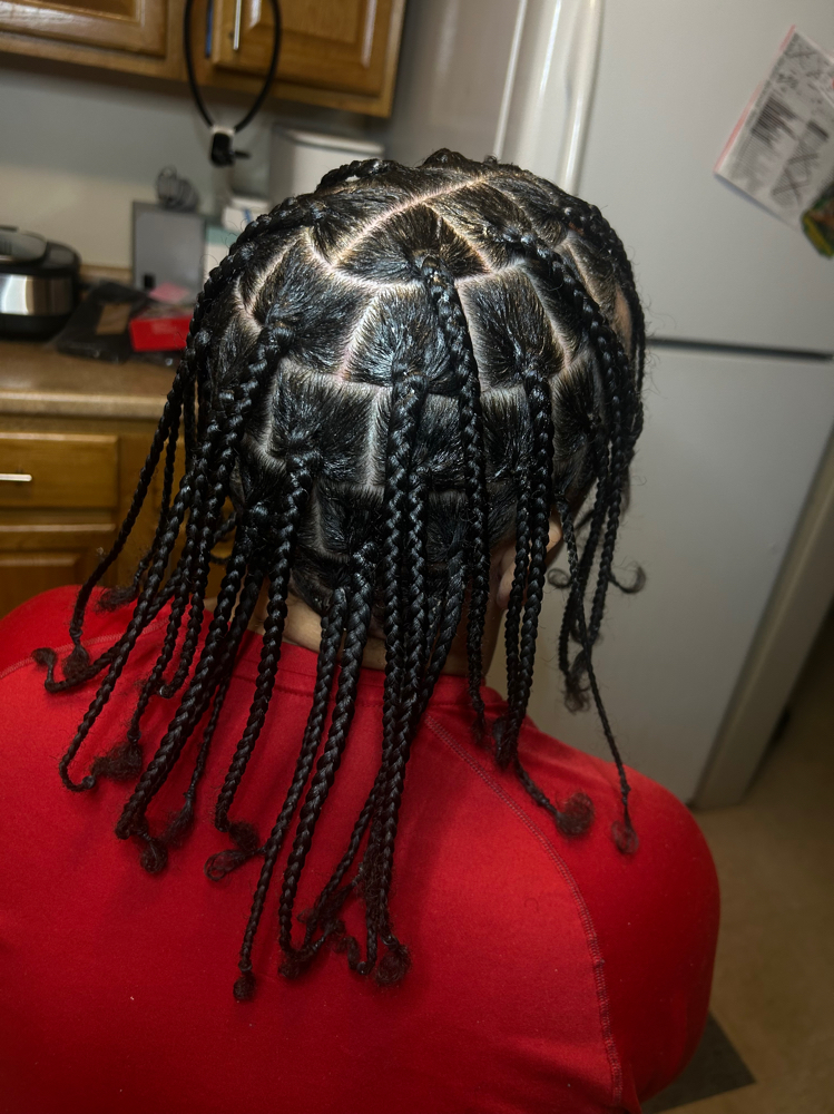 Mens Box Braids