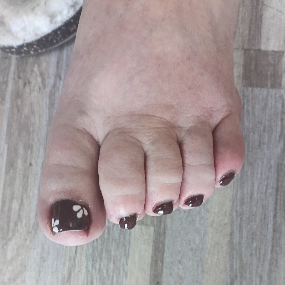 Gel Polish Pedi at Bombshell Beauty Salon in Redmond, OR