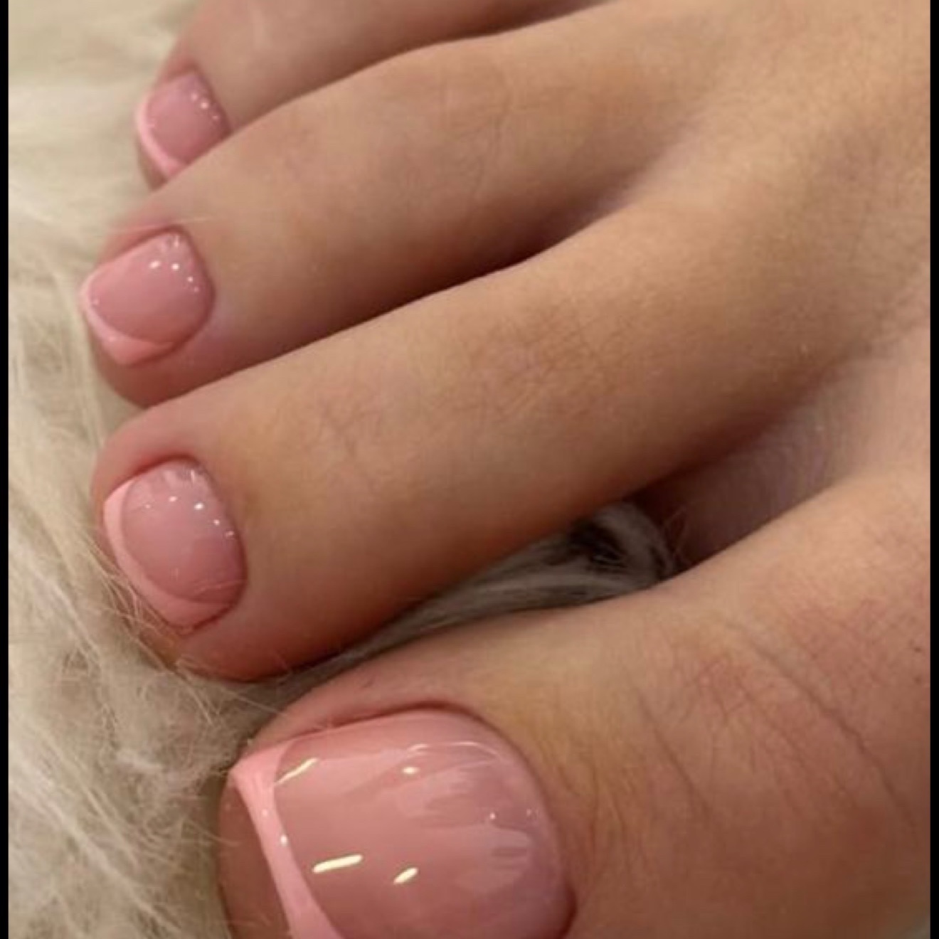 Dry pedicure at Katelynn's nail corner in youngstown, OH