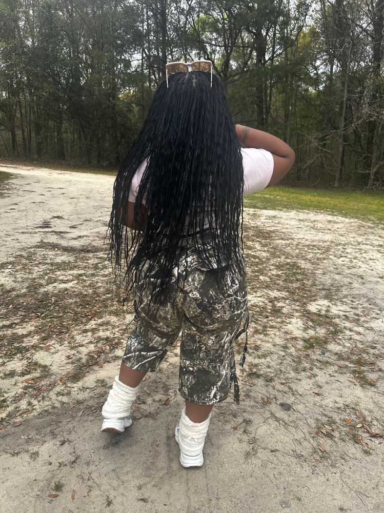 Small Boho Single Braids