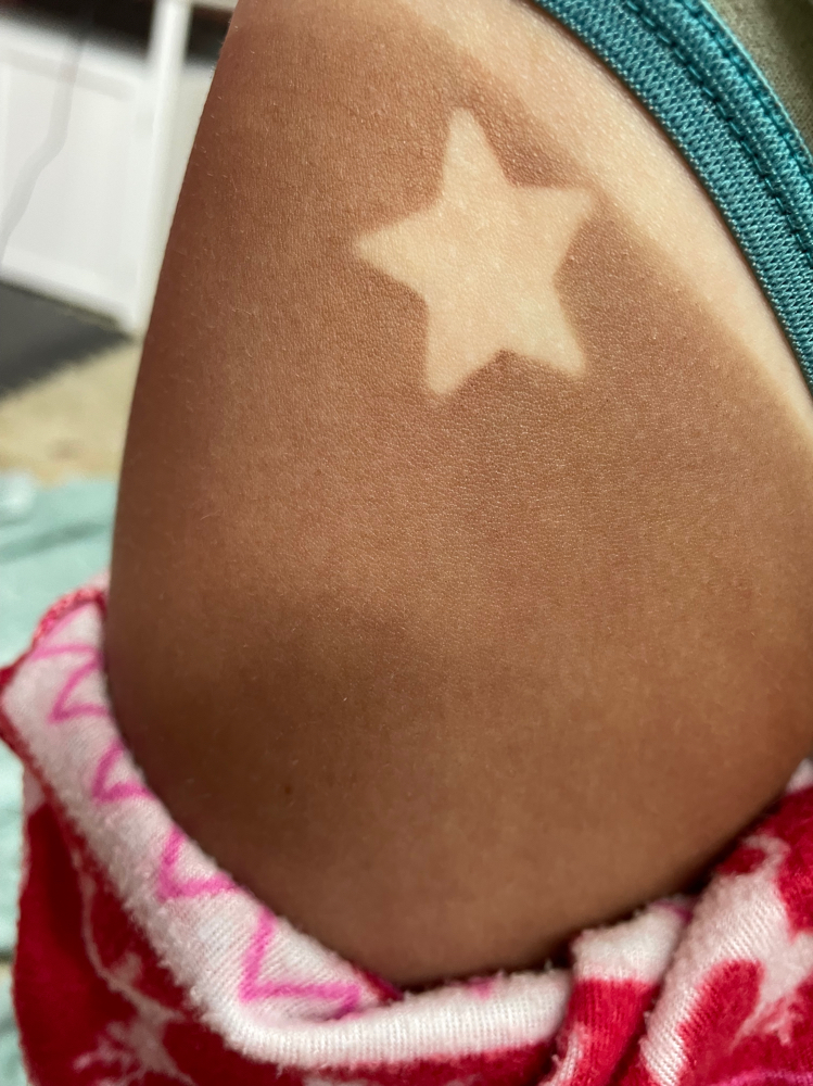 Spray tan