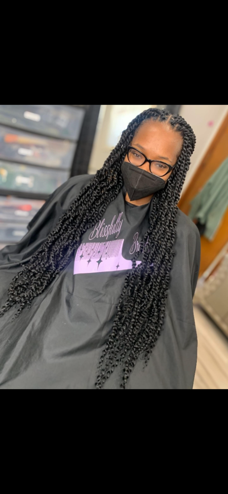 Passion Twist at Blissfully Braiding Beauty Bar in Overland Park, KS