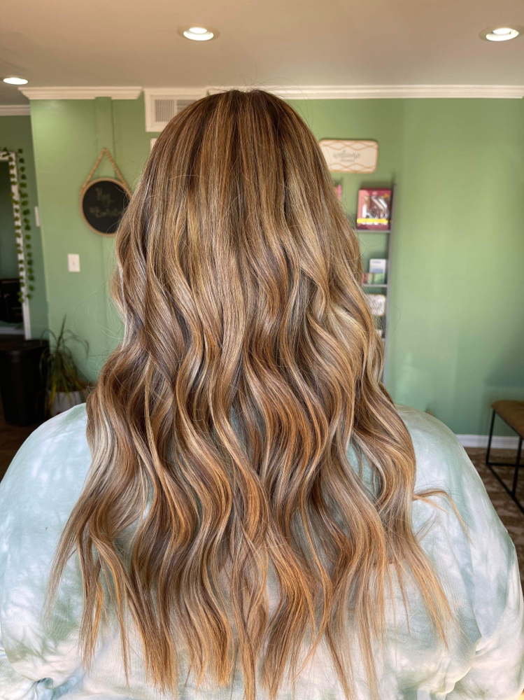 Root Color/ Full Highlight Combo