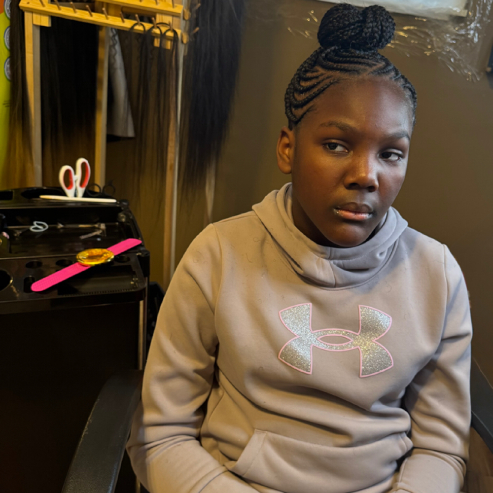 Kids Feed In Ponytail/bun at Preciousstylez in Pittsburgh, PA