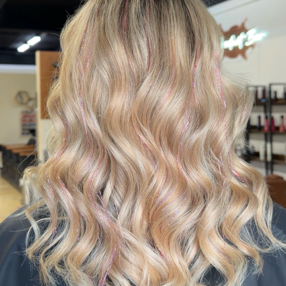 Hair Tinsel at Ash and Honey Salon in Grand Junction, CO