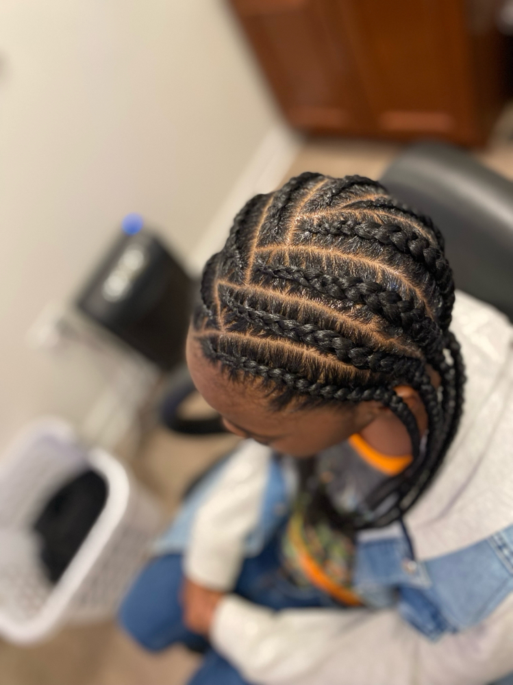 Basic Cornrow (No Added Hair)