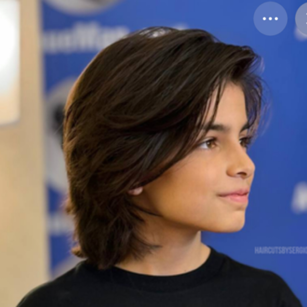 Boys Scissor Cuts at Lovely Hair By Lola in Round Rock, TX