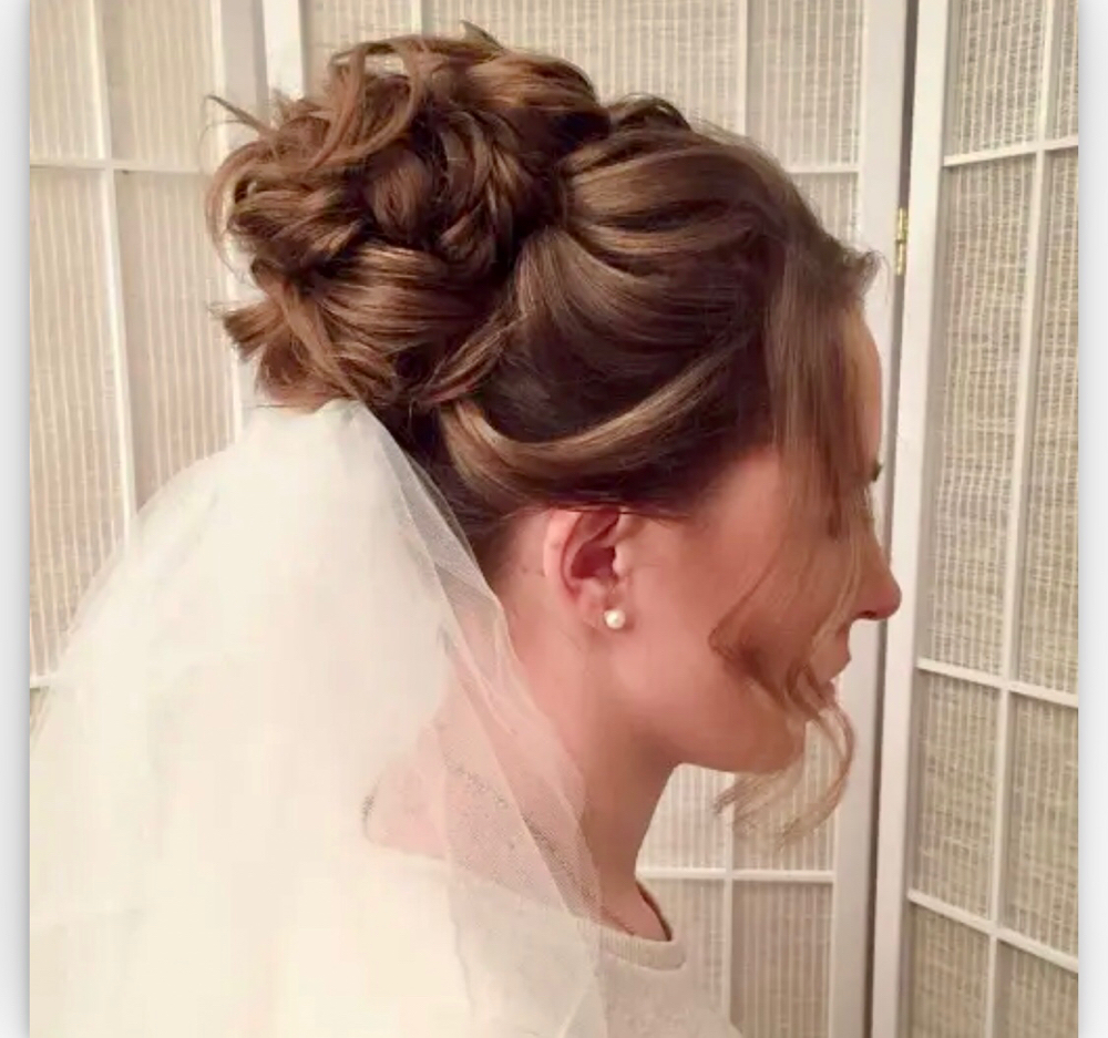 Wedding Updo at House Of Marti in Doral, FL