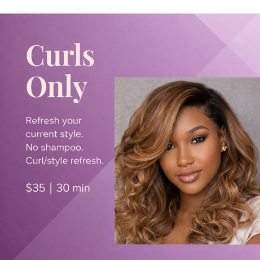 Curls Only at Hair by J’Rena’ in Lawrenceville, GA