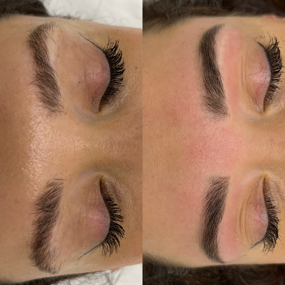 Eye brow tint