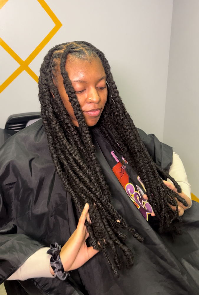 Knotless Loc Braids