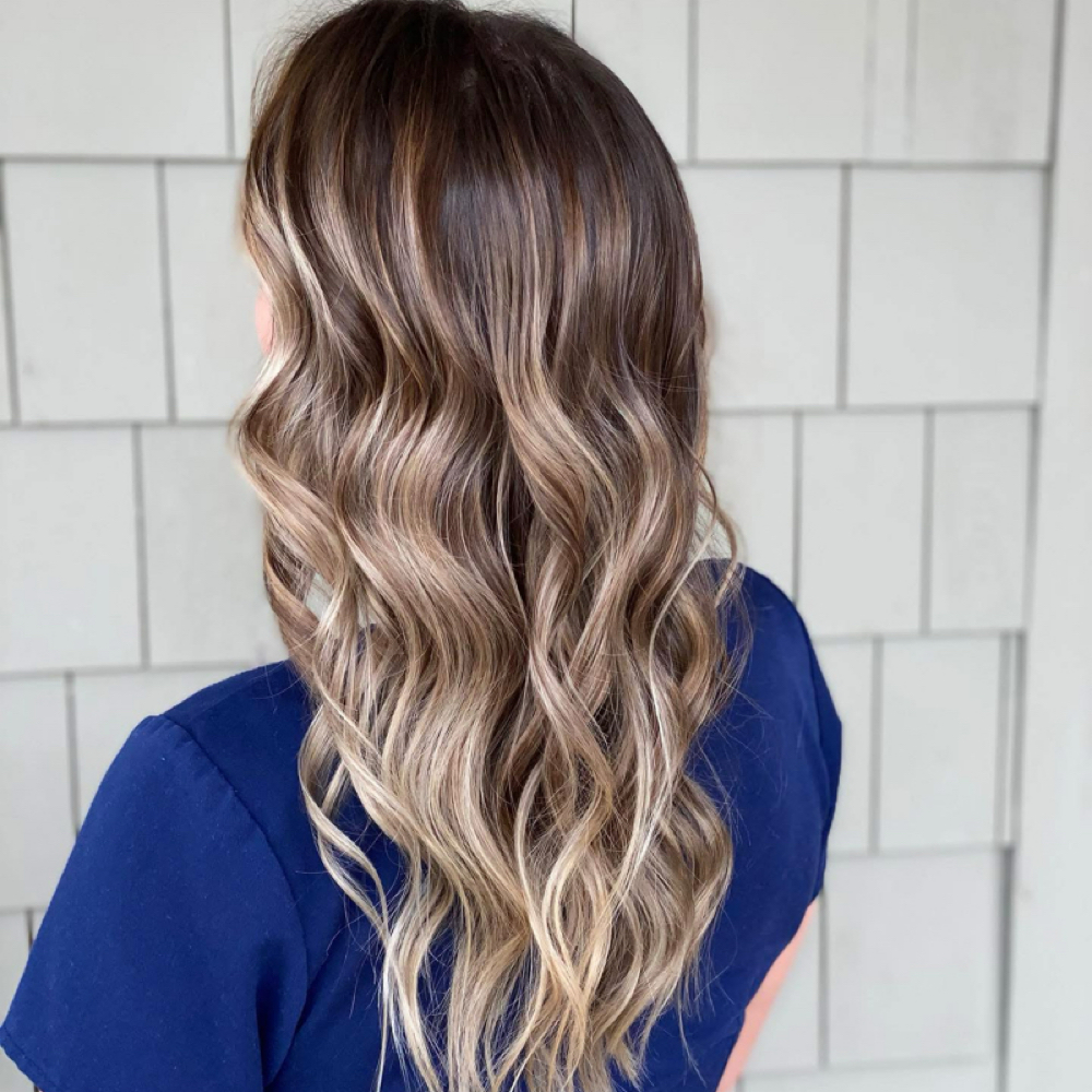 Full Balayage w/Base Color at Shearly Southern Salon in Pickens, SC