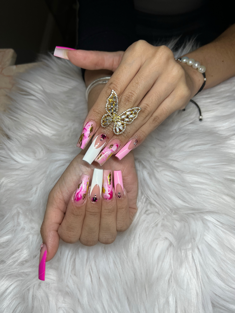Fill (medium) at Nails & Brows By Marysha LLC in Bristol, CT