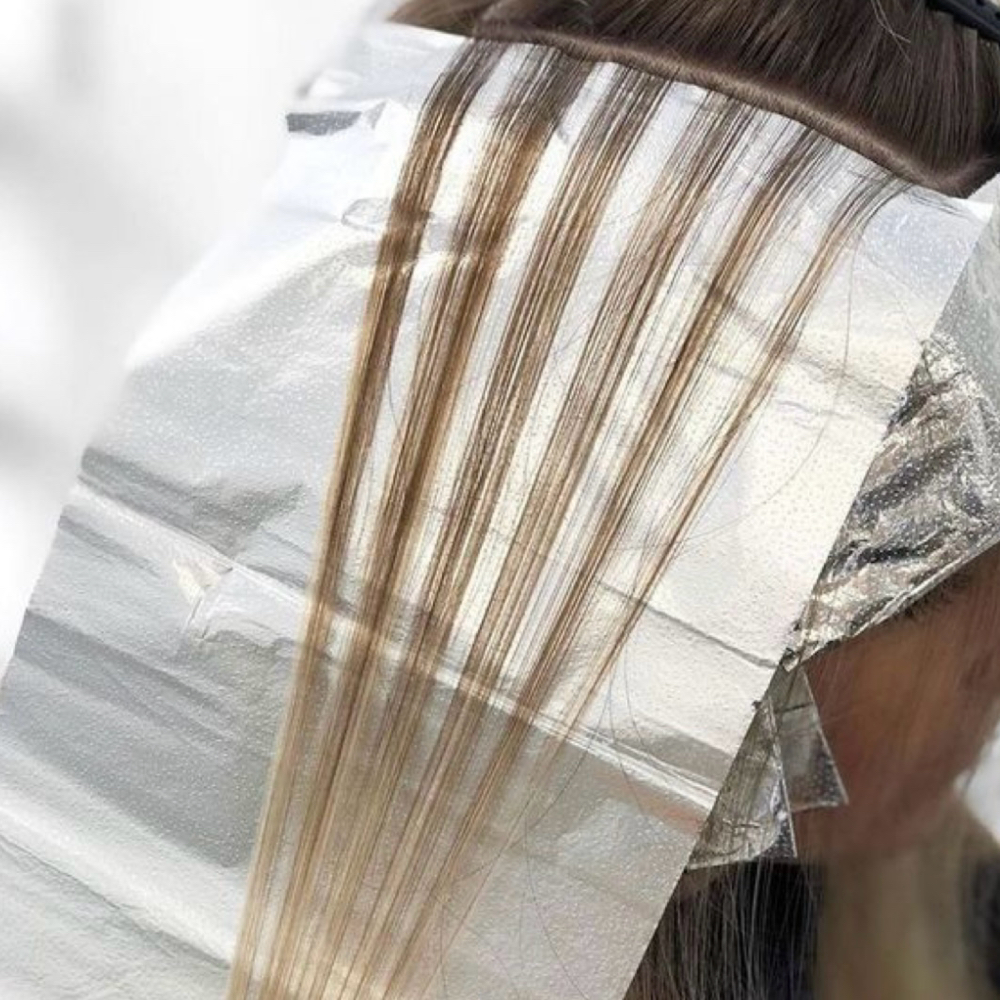 Face Framing Highlight & Haircut