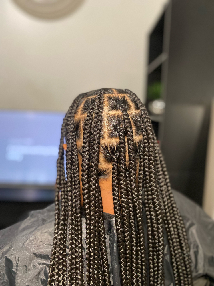 Large  Knotless Braids