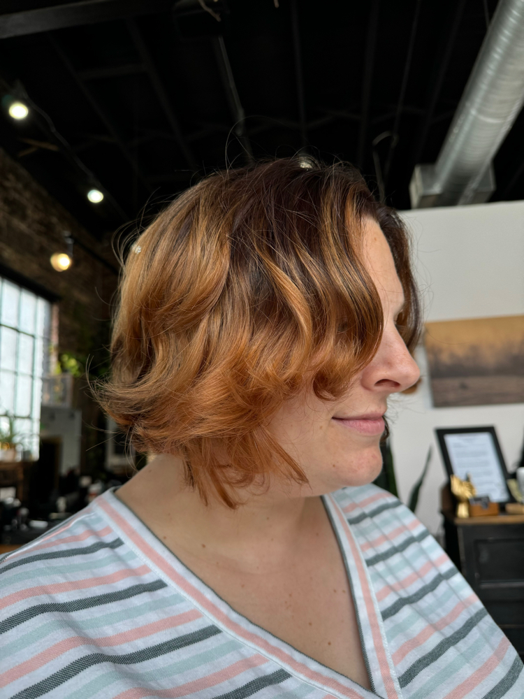 Partial Highlight/Balayage at Fierce Fades in Baltimore, MD