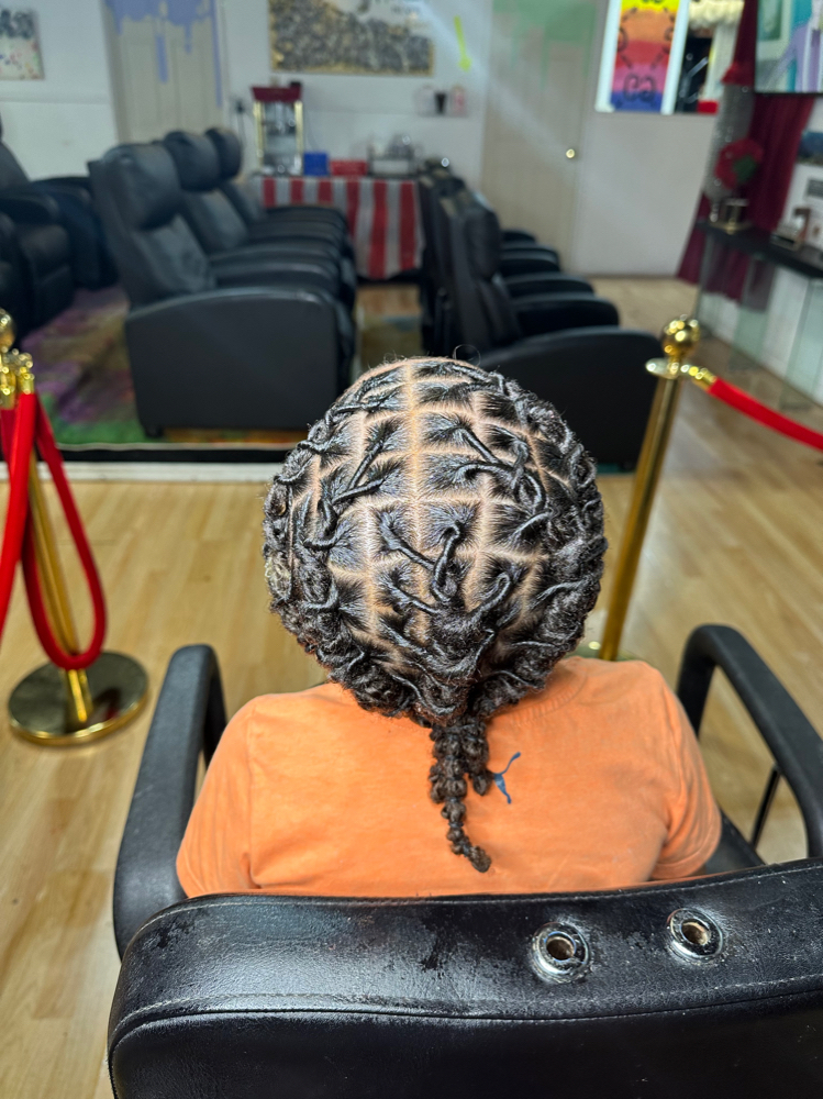 Kid 3-8 Wash Retwist&Style