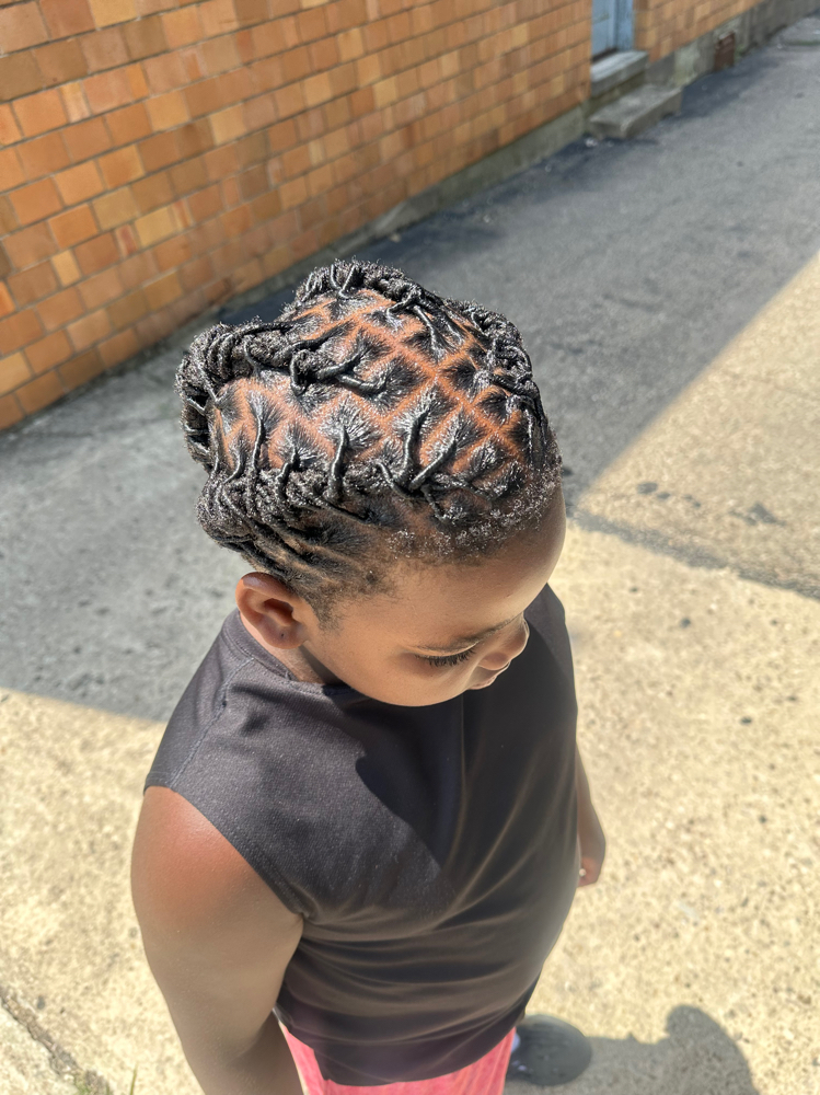 Kid 3-12Yrs Wash Retwist&Style at Bre Luxury Locs in Cincinnati, OH