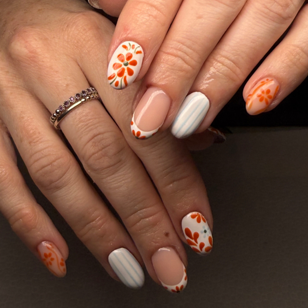 Hard Gel Overlay at Nata Nailed It in Wyomissing, PA