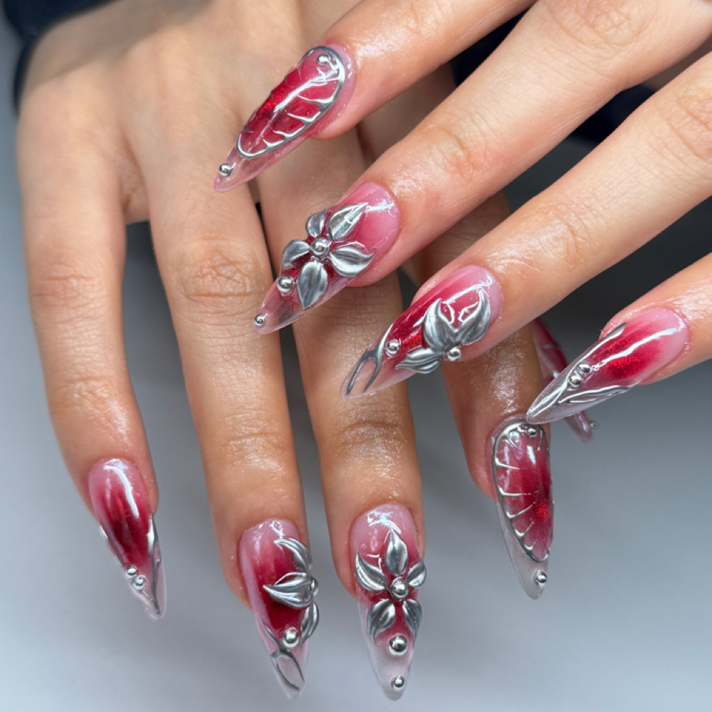 Tier 3 Nail Art at Babe Bar Nailz in Wellington, FL