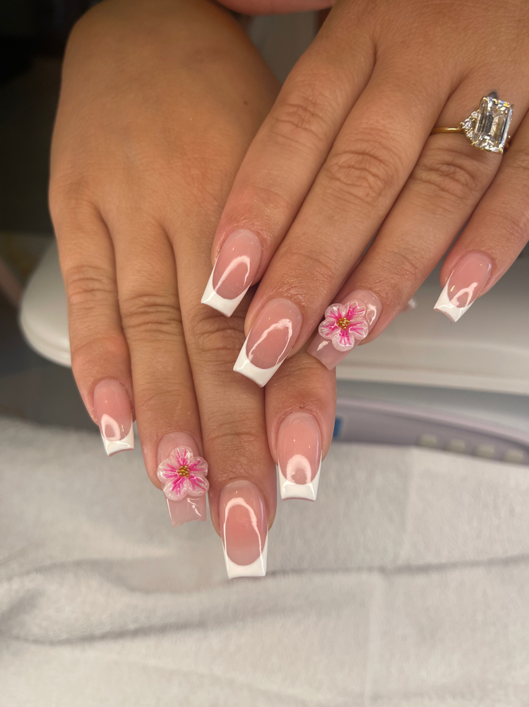French Tip at Nails by Sabra in Fair Oaks, CA