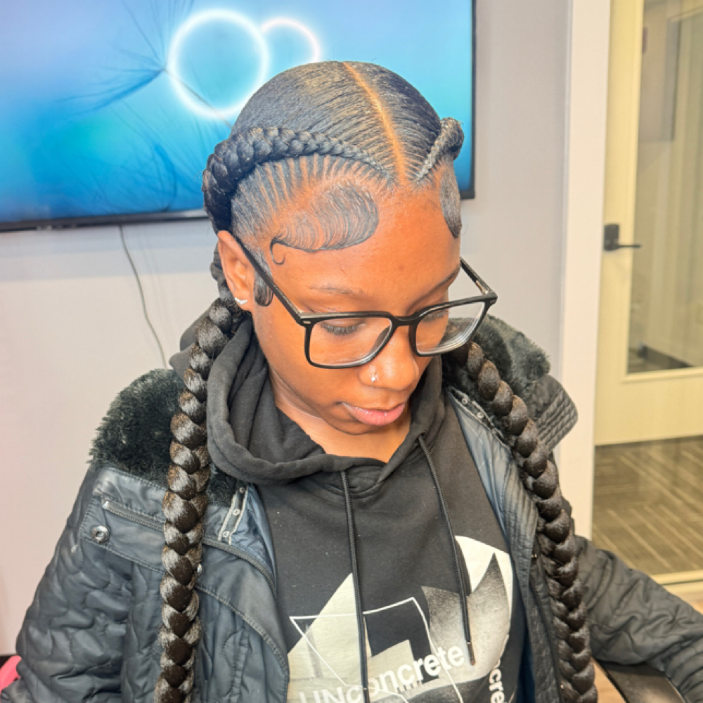 2 Feed-In Braids