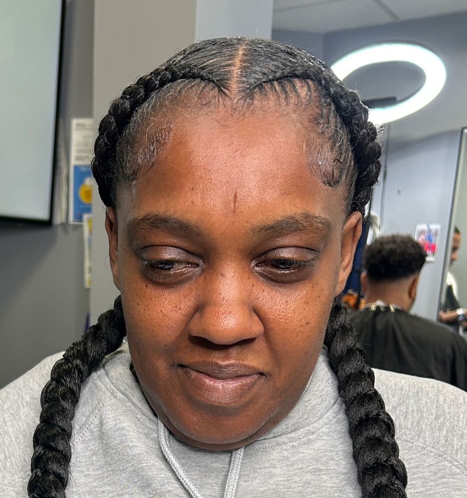 2 Feed-In Braids