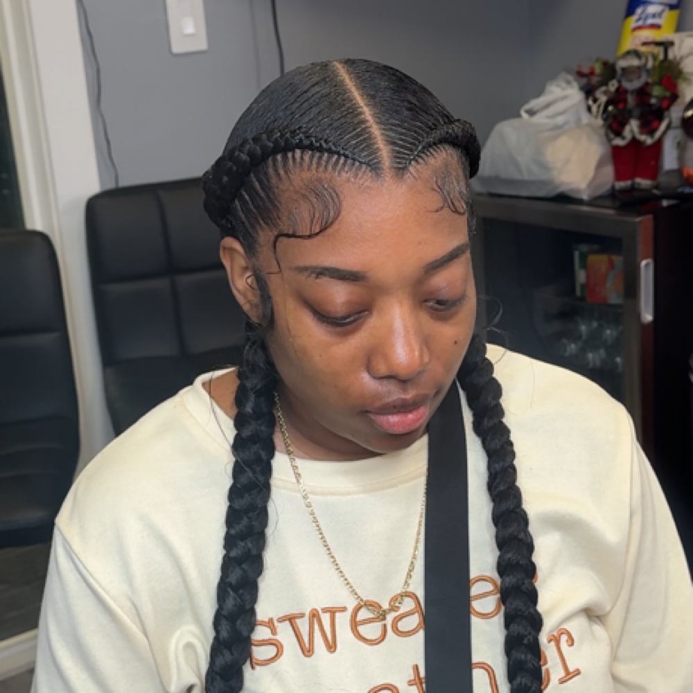 2 Feed-In Braids