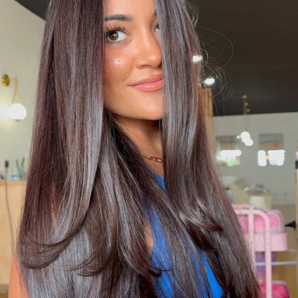 Woman’s Cut at Salty Mane Beauty Bar in Marianna, FL
