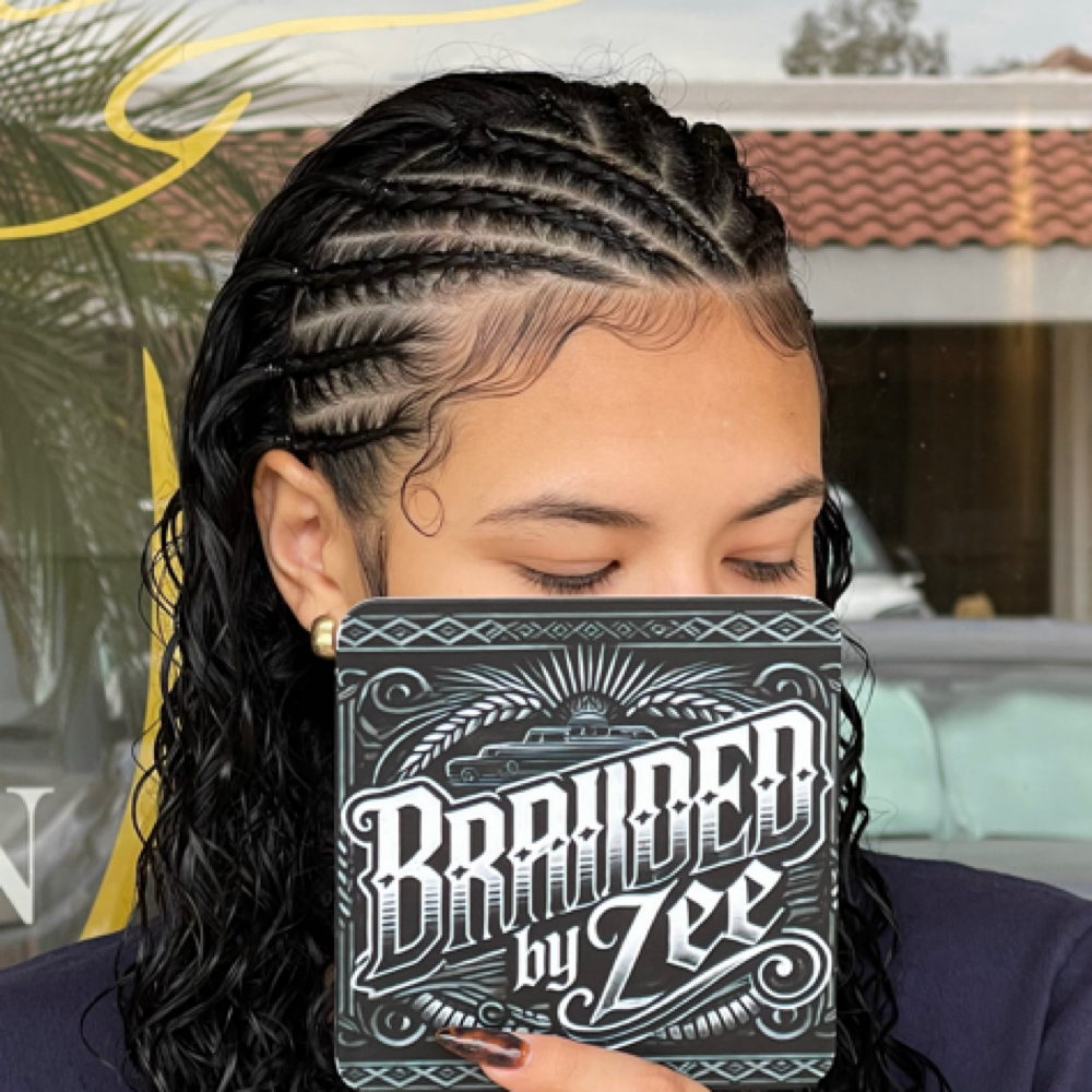 Half Up Braided Style