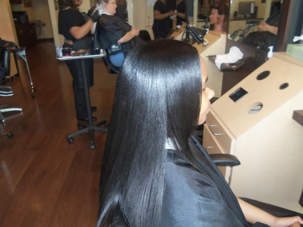 Silk Press (Long Hair)