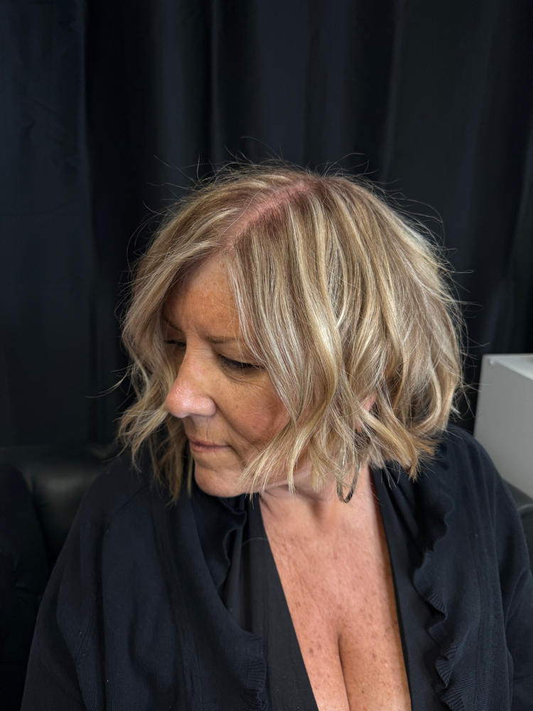Partial Foiling ** Fine /short Hair at Helena Xena in Redlands, CA