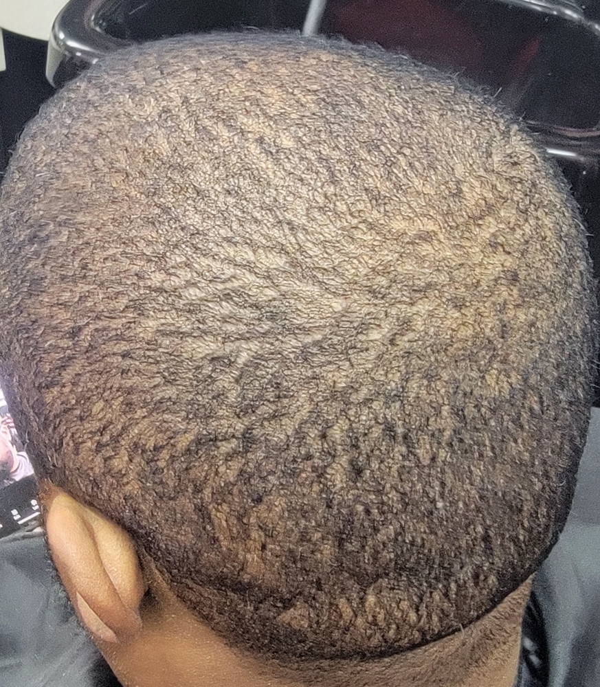 DYING NATURAL HAIR (ONE APPLICATION